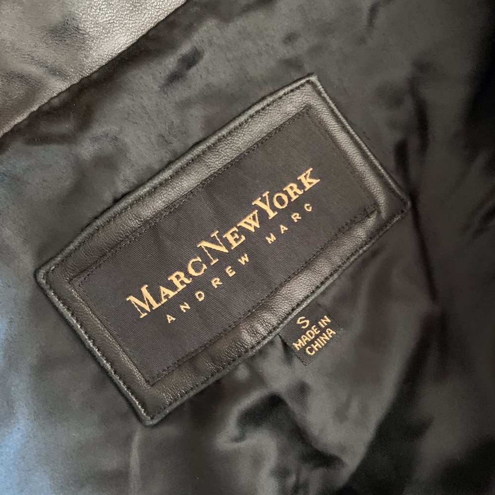Marc New York Leather Jacket - Picture 4 of 6